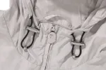 SOLID COLOR NYLON HOODED JACKET sold by Bape