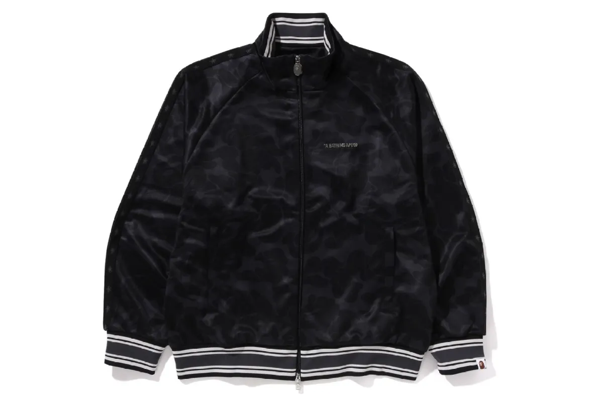 SOLID CAMO BATHING APE LOGO RELAXED FIT TRACK JACKET sold by Bape