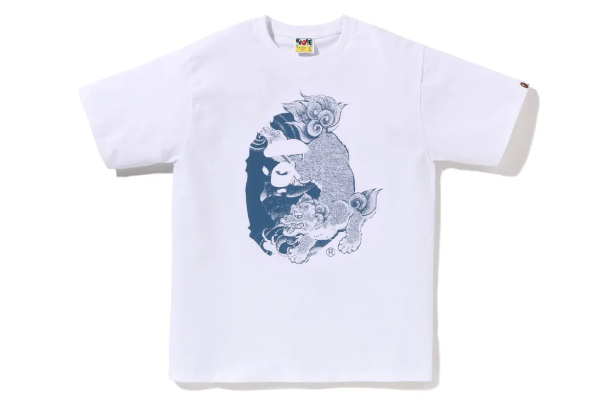 JAPANESE TATTOO BIG APE HEAD TEE sold by Bape