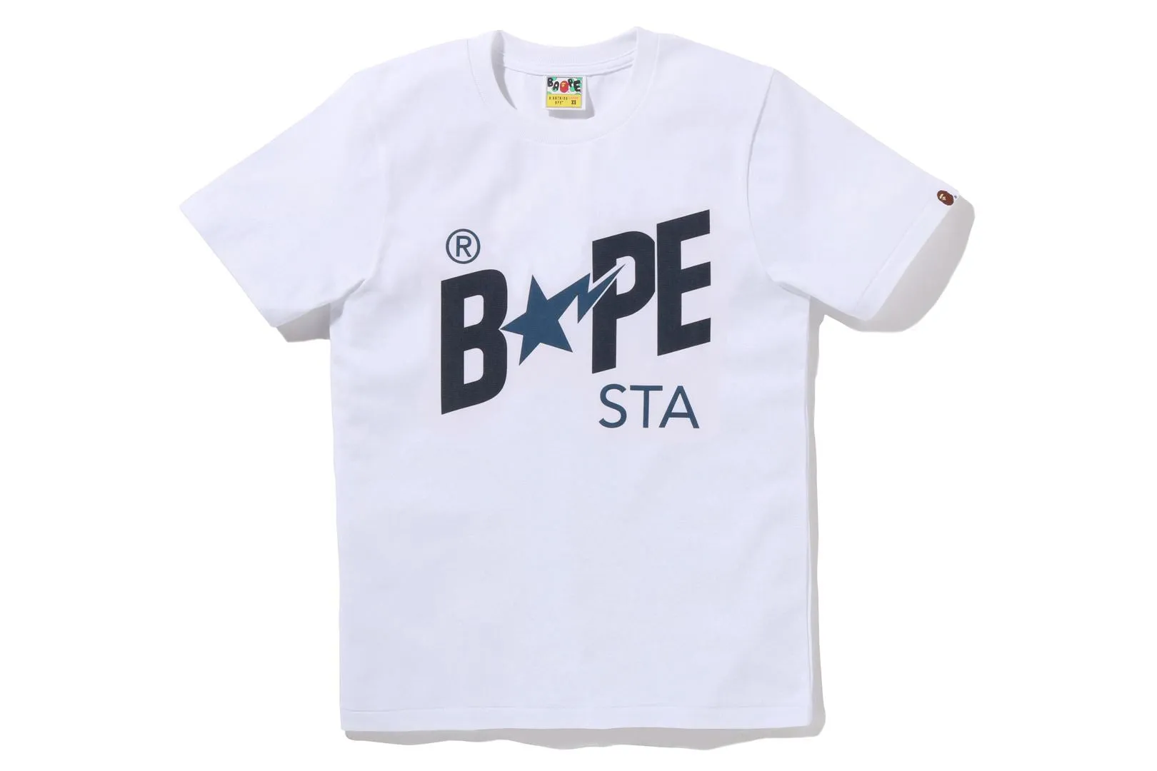 DENIM BAPE STA LOGO TEE sold by Bape