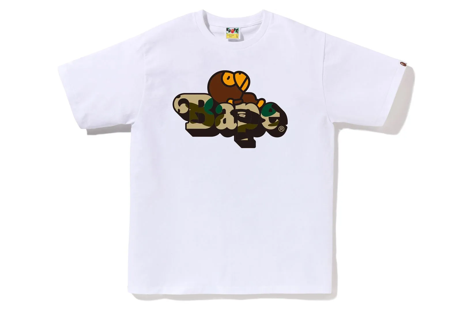 1ST CAMO MILO ON BAPE TEE sold by Bape product image thumbnail 3