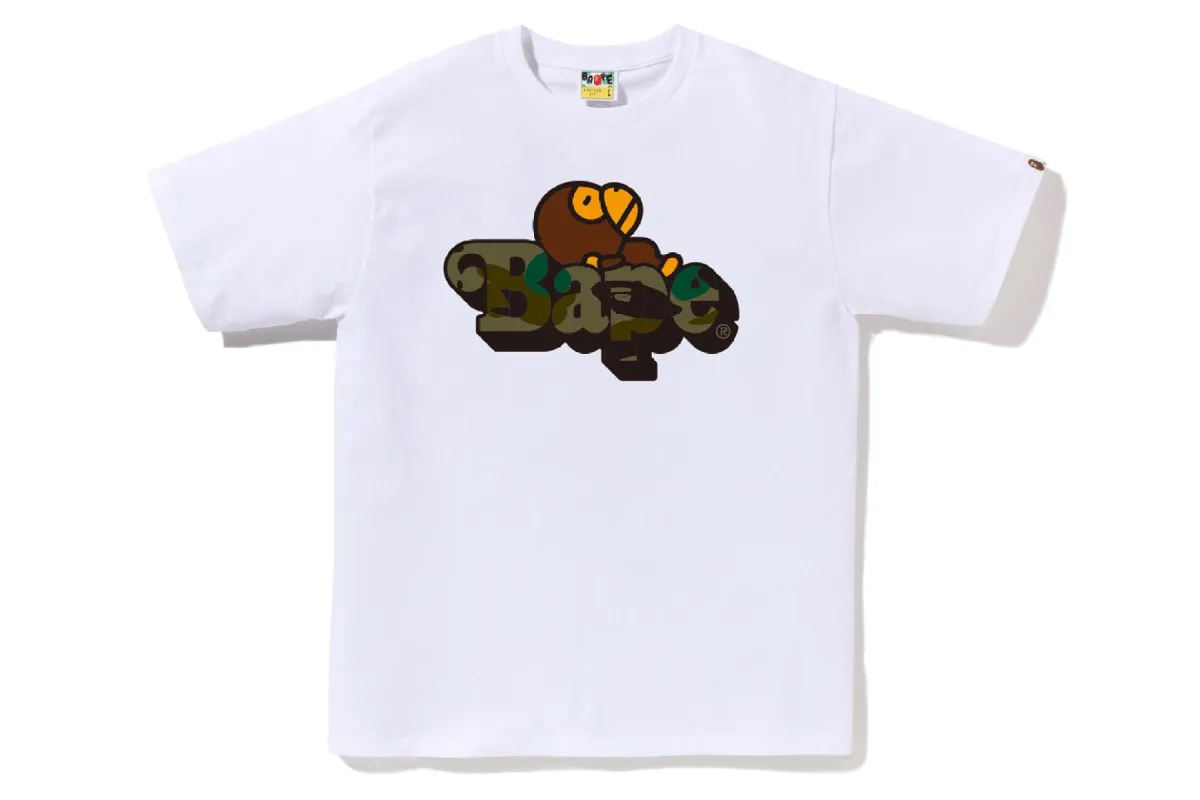 1ST CAMO MILO ON BAPE TEE sold by Bape
