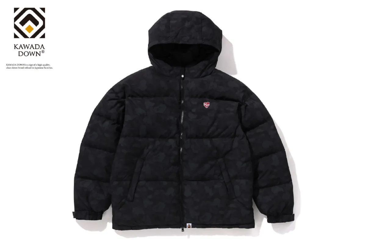 SOLID CAMO DOWN JACKET sold by Bape