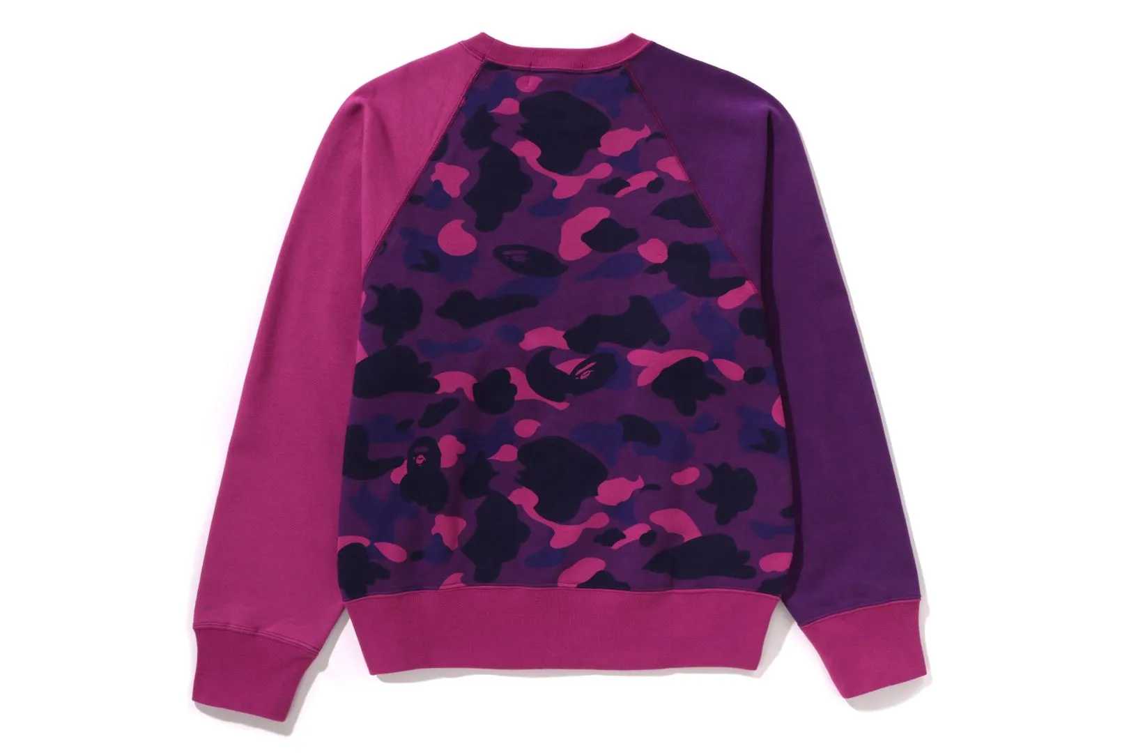 COLOR CAMO COLLEGE CREWNECK SWEATSHIRT sold by Bape product image thumbnail 5