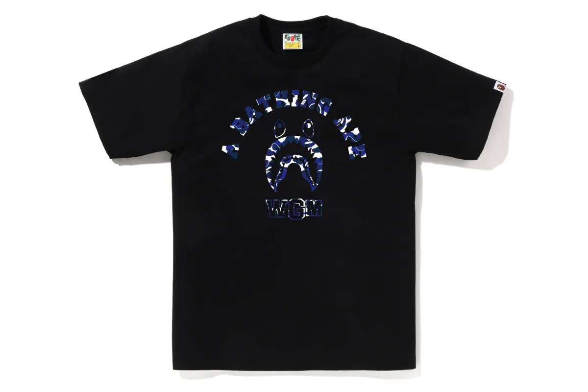 BAPE.COM SHARK COLLEGE TEE sold by Bape