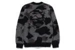 MR.BATHING APE CAMO MOHAIR JACQUARD CARDIGAN sold by Bape