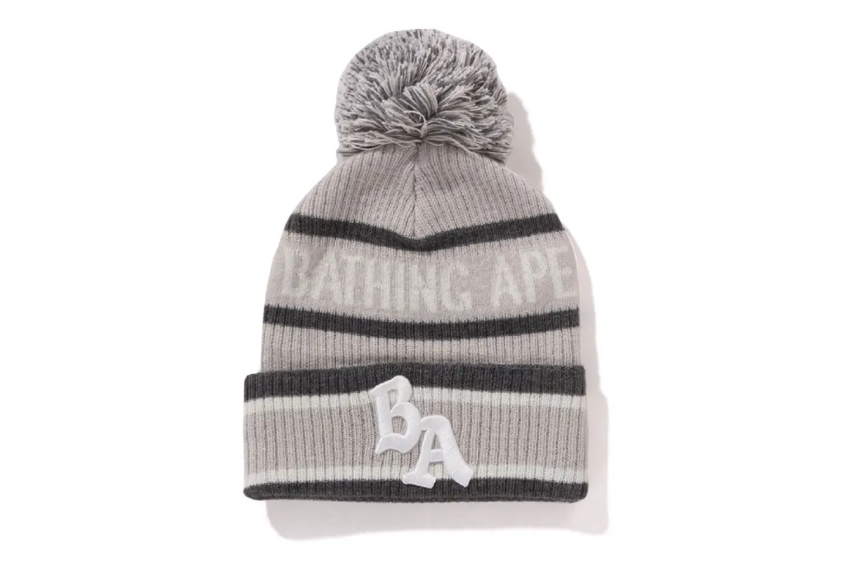 POM POM BEANIE sold by Bape