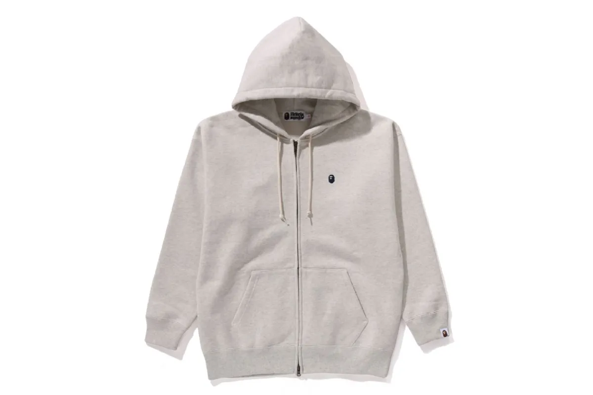 ONE POINT OVERSIZED ZIP HOODIE sold by Bape