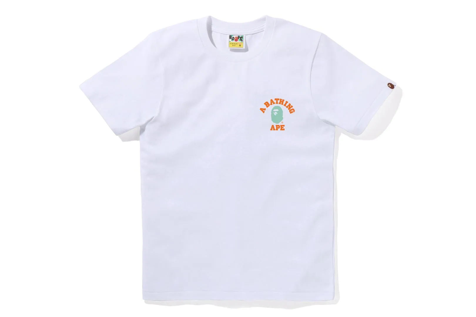 COLLEGE ONE POINT TEE sold by Bape