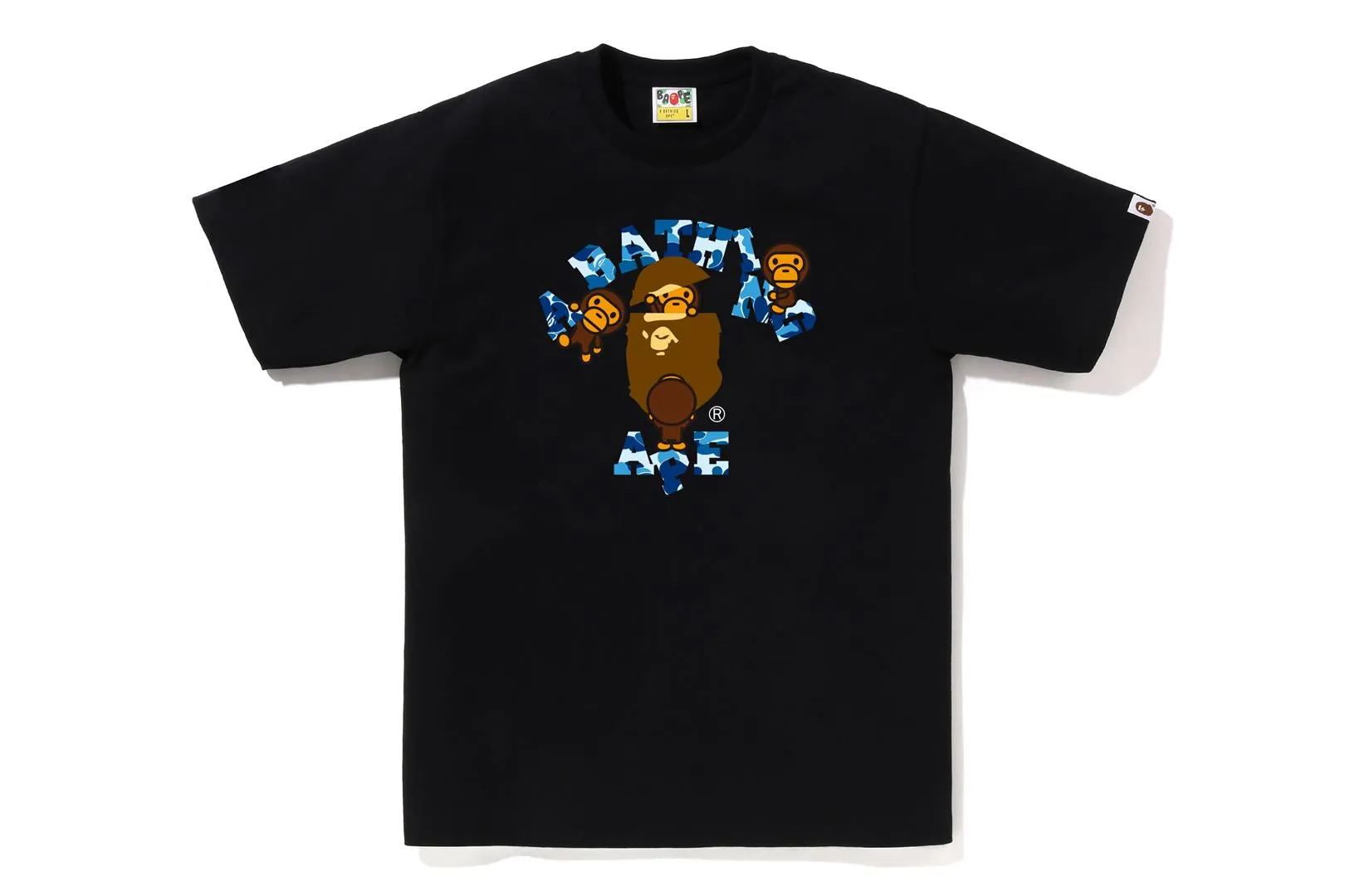 ABC CAMO COLLEGE MILO TEE sold by Bape product image thumbnail 5