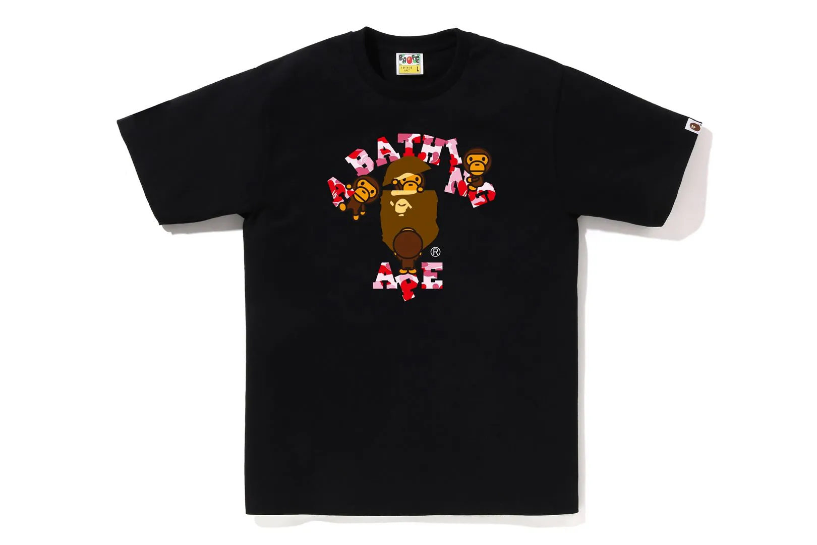 ABC CAMO COLLEGE MILO TEE sold by Bape product image thumbnail 4