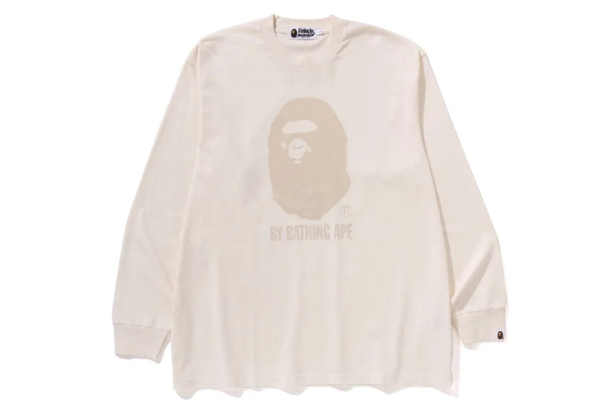 GARMENT DYE BY BATHING APE RELAXED FIT LS TEE sold by Bape
