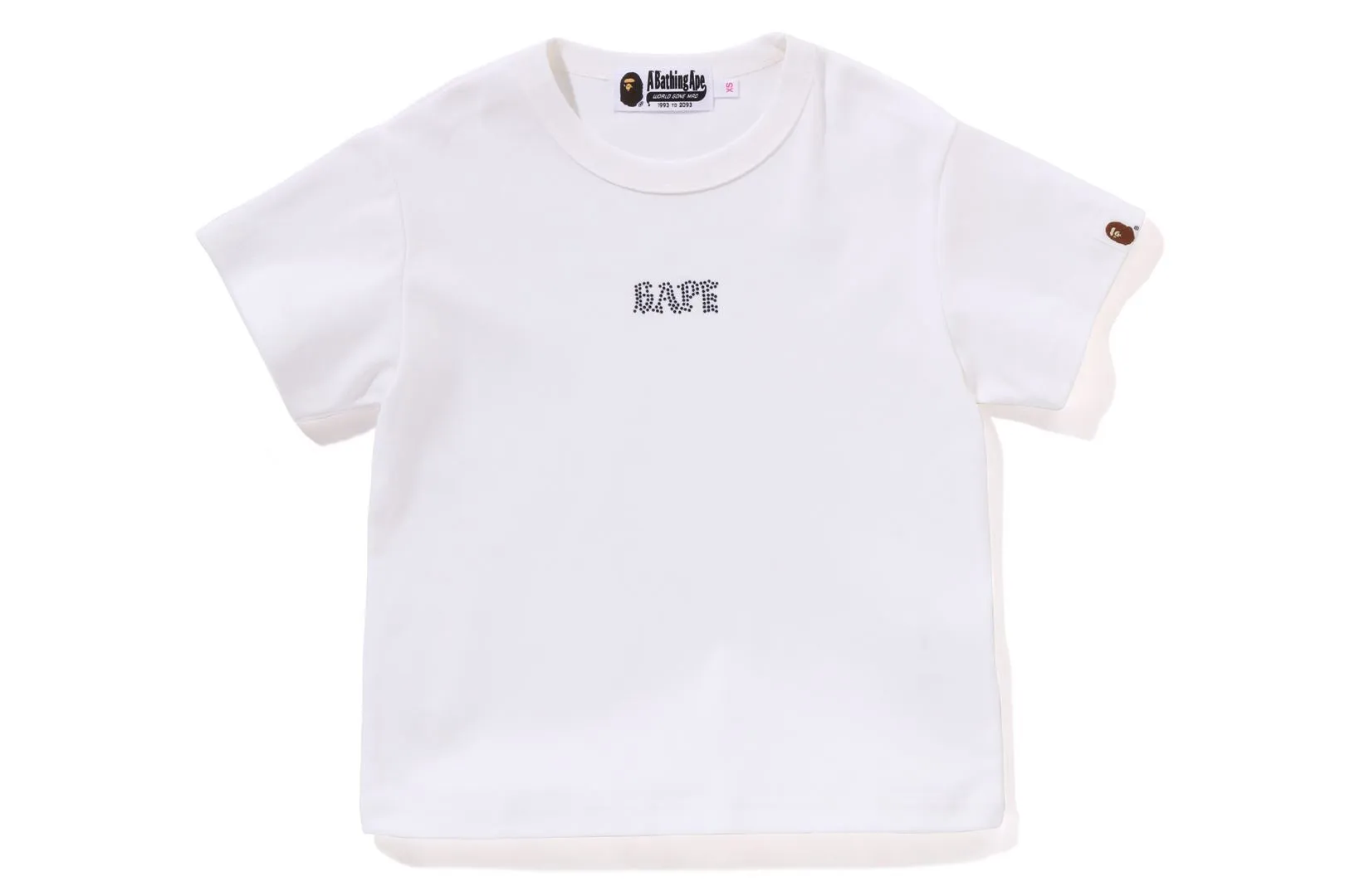 CRYSTAL STONE BAPE MINI TEE sold by Bape