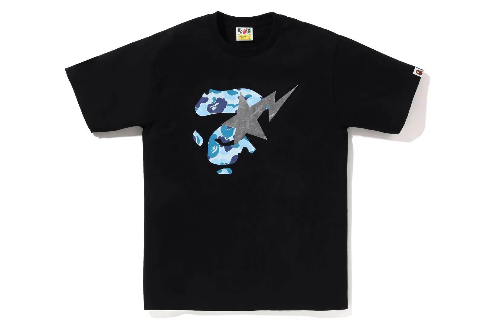 ABC CAMO APE FACE STA TEE sold by Bape product image thumbnail 4