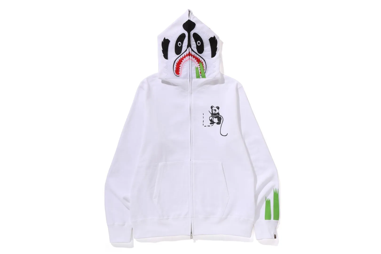 PANDA FULL ZIP HOODIE sold by Bape