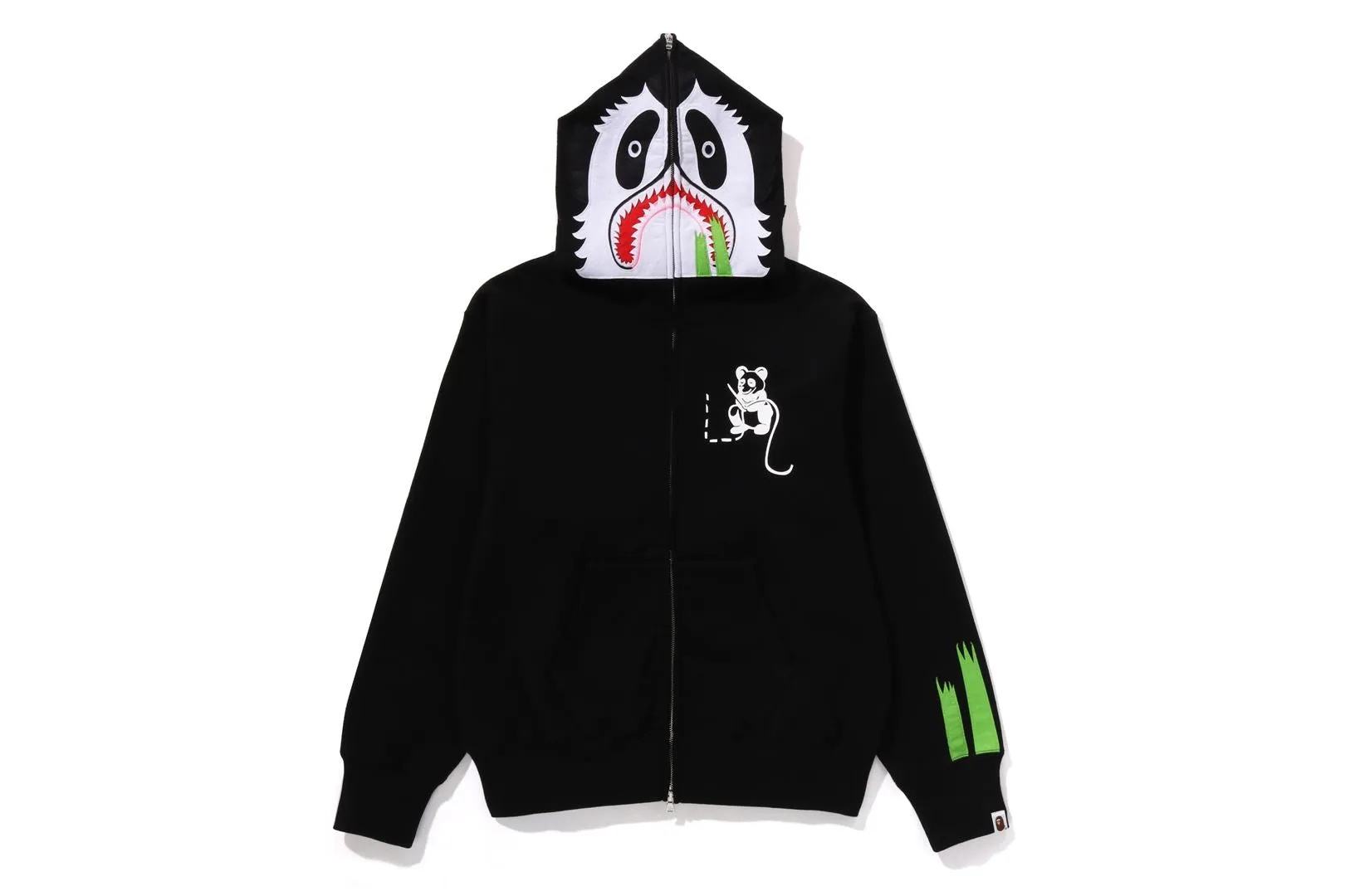 PANDA FULL ZIP HOODIE sold by Bape