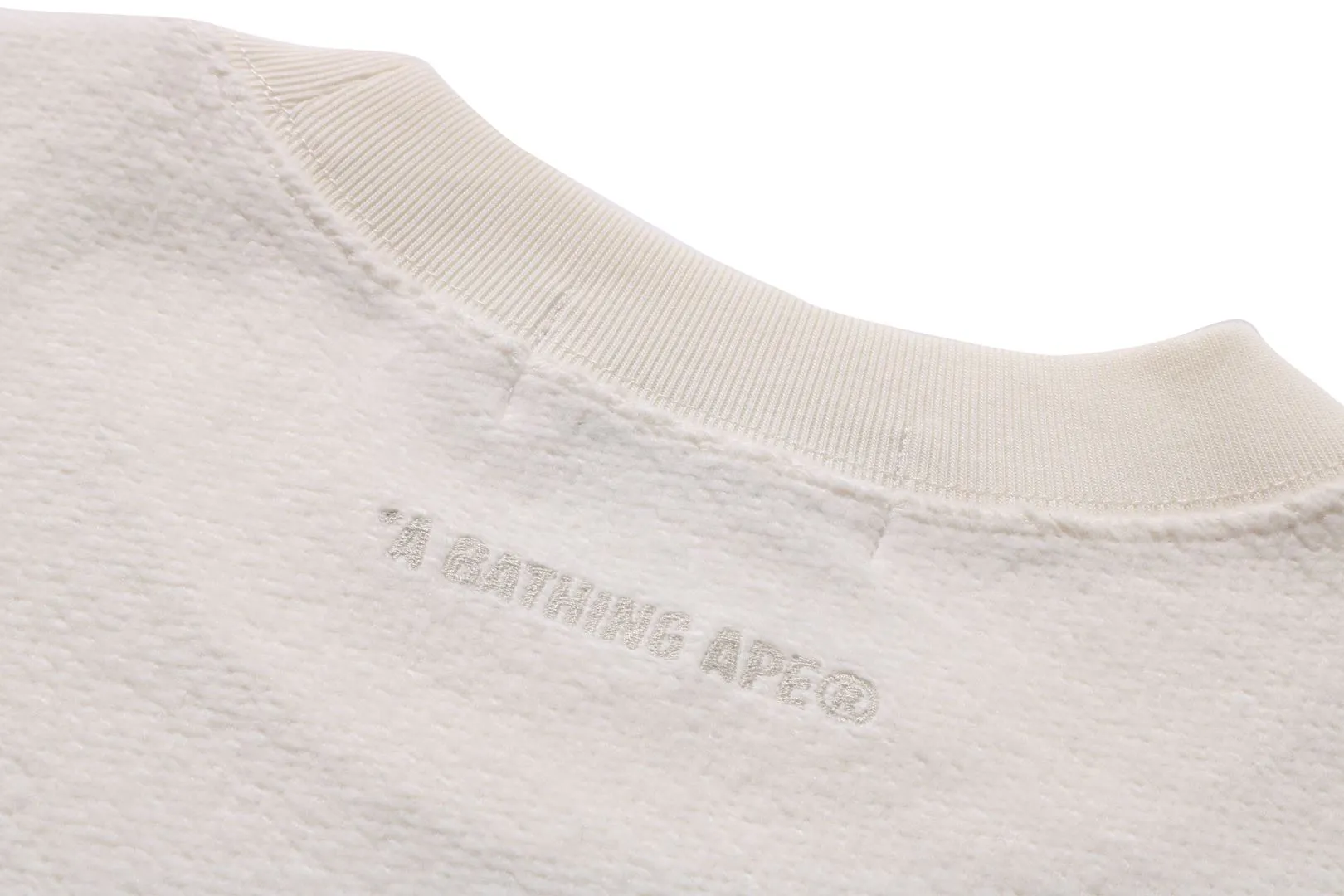 BATHING APE LOGO RELAXED FIT CREWNECK SWEATSHIRT sold by Bape product image thumbnail 4