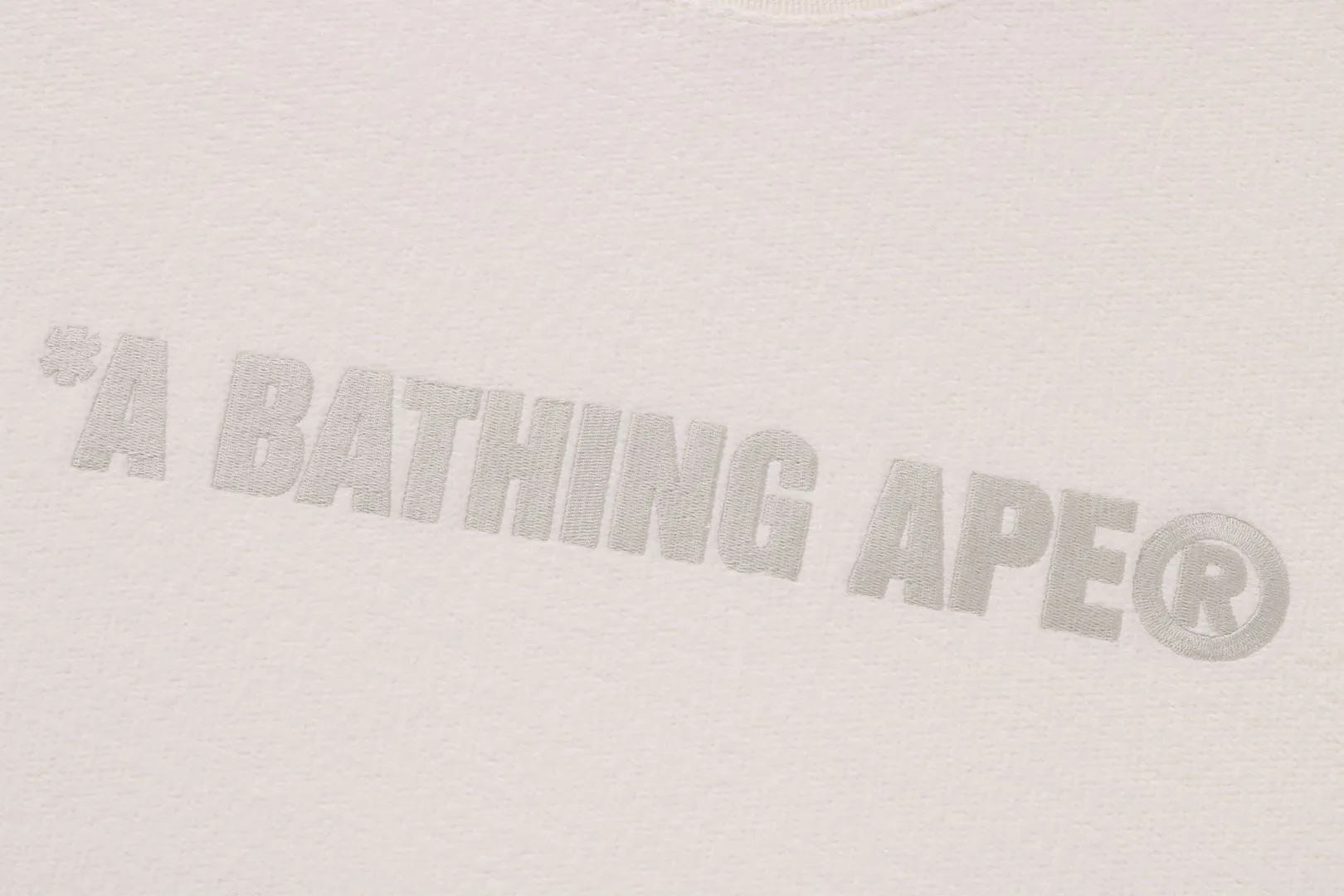 BATHING APE LOGO RELAXED FIT CREWNECK SWEATSHIRT sold by Bape product image thumbnail 3