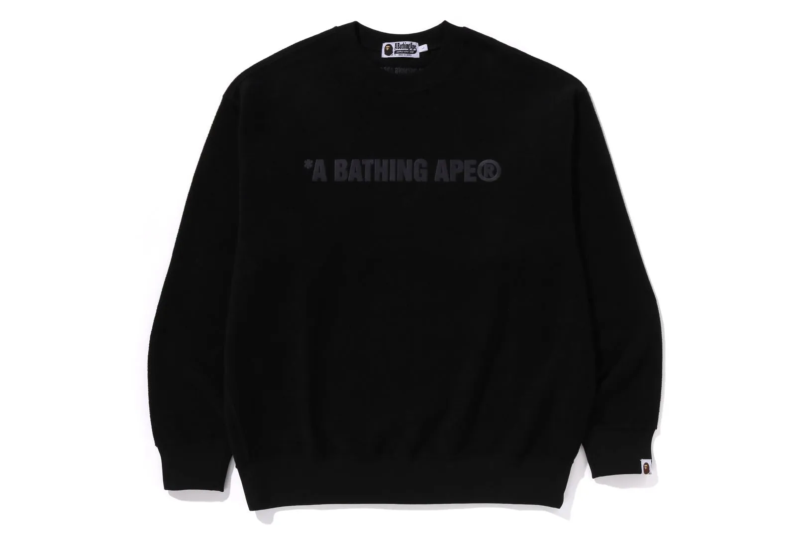 BATHING APE LOGO RELAXED FIT CREWNECK SWEATSHIRT sold by Bape product image thumbnail 5