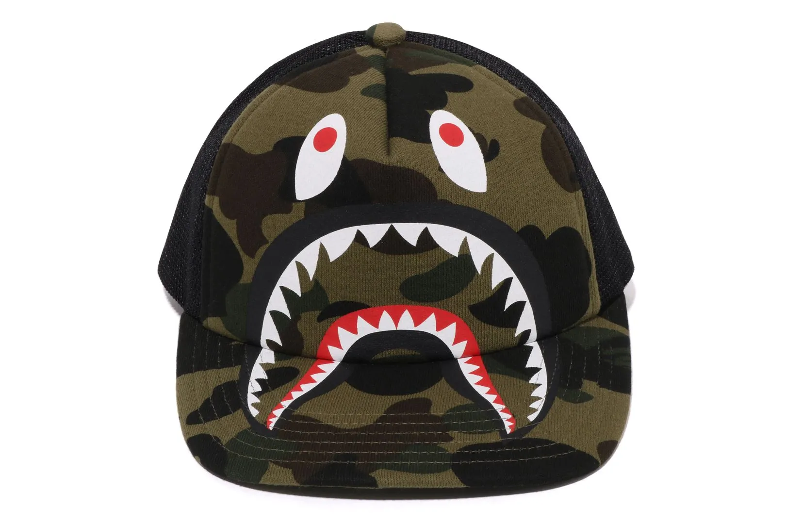 1ST CAMO SHARK MESH CAP sold by Bape product image thumbnail 2