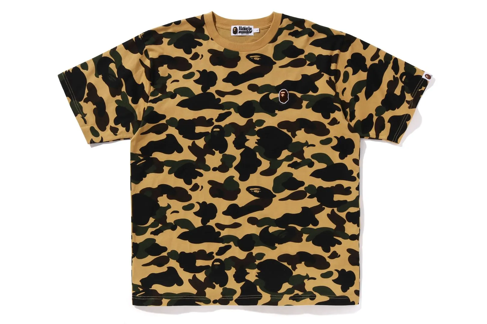 1ST CAMO ONE POINT TEE sold by Bape