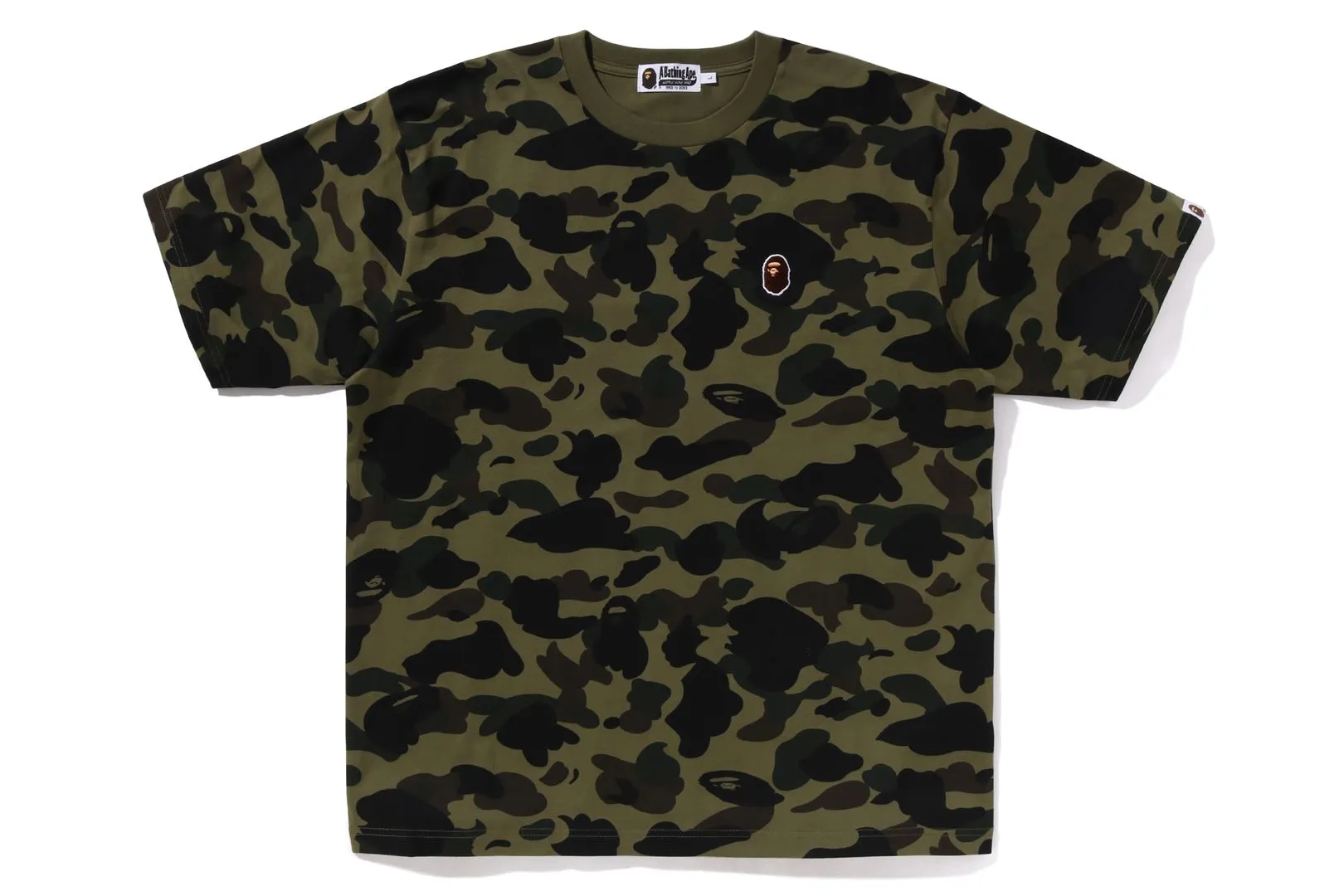 1ST CAMO ONE POINT TEE sold by Bape product image thumbnail 3