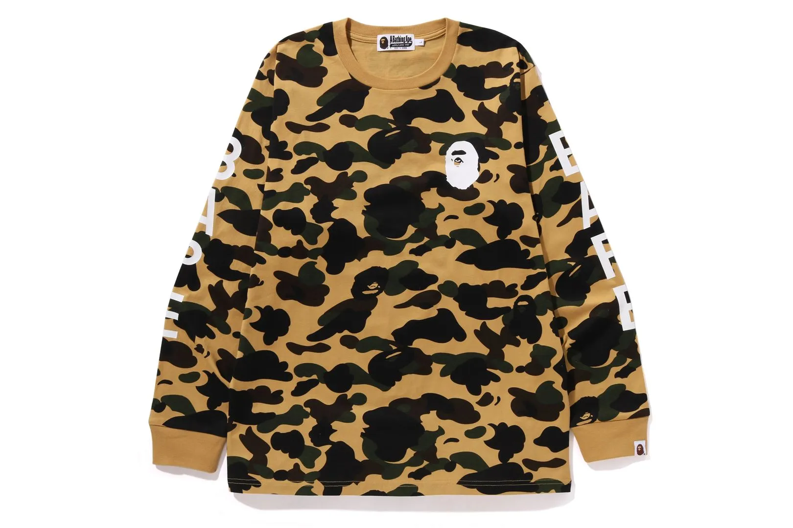 1ST CAMO L/S TEE sold by Bape product image thumbnail 4