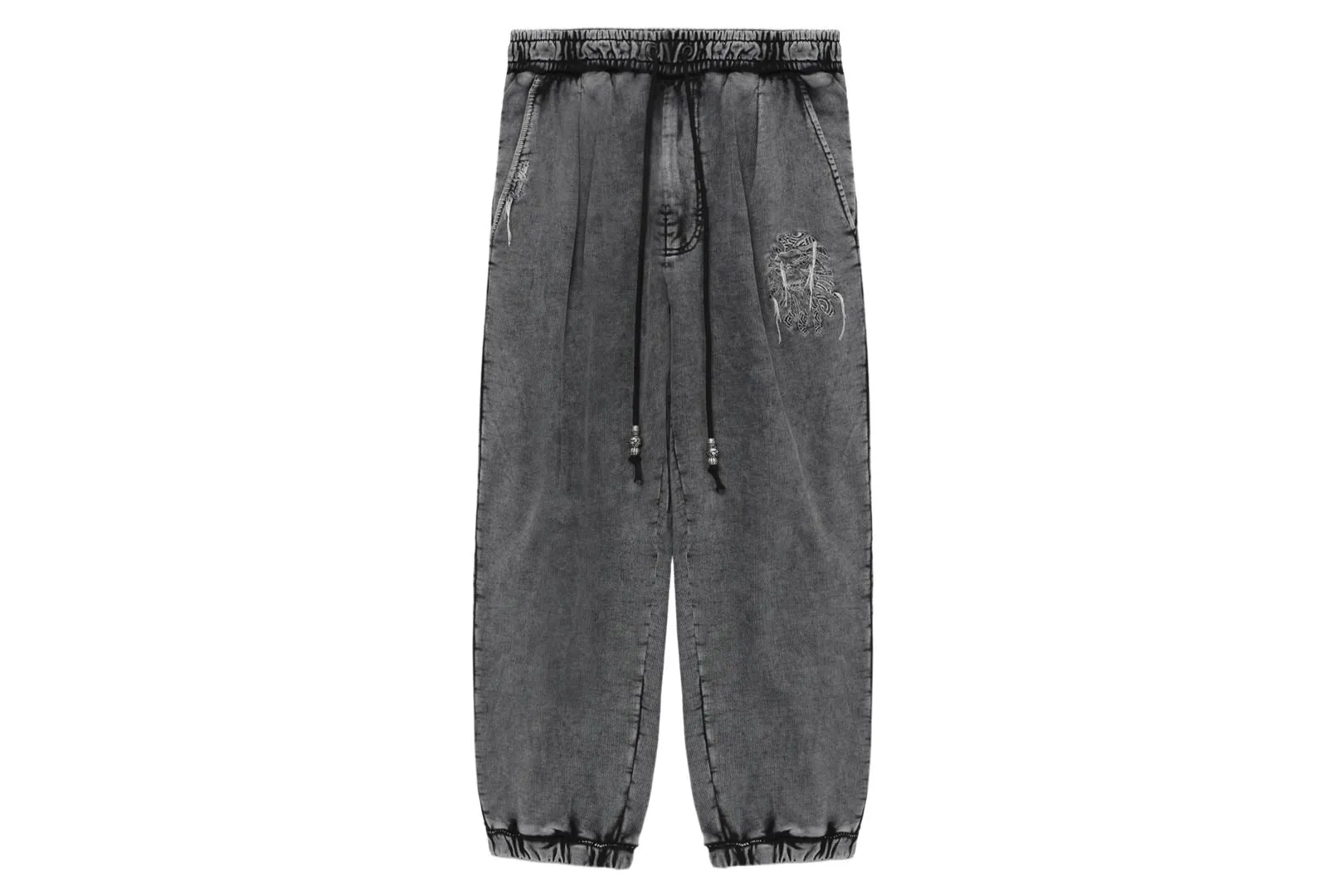 BAPE BLACK GARMENT DYED SWEAT PANTS sold by Bape product image thumbnail 3