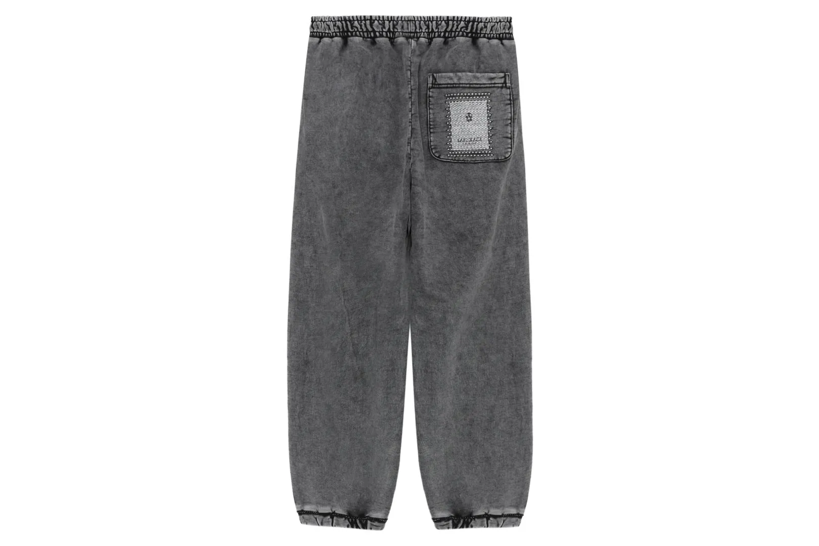 BAPE BLACK GARMENT DYED SWEAT PANTS sold by Bape product image thumbnail 4