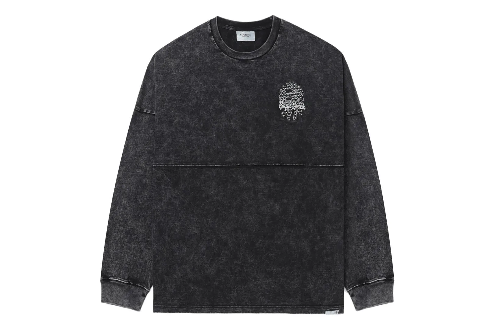BAPE BLACK EMBROIDERY LONG TEE sold by Bape