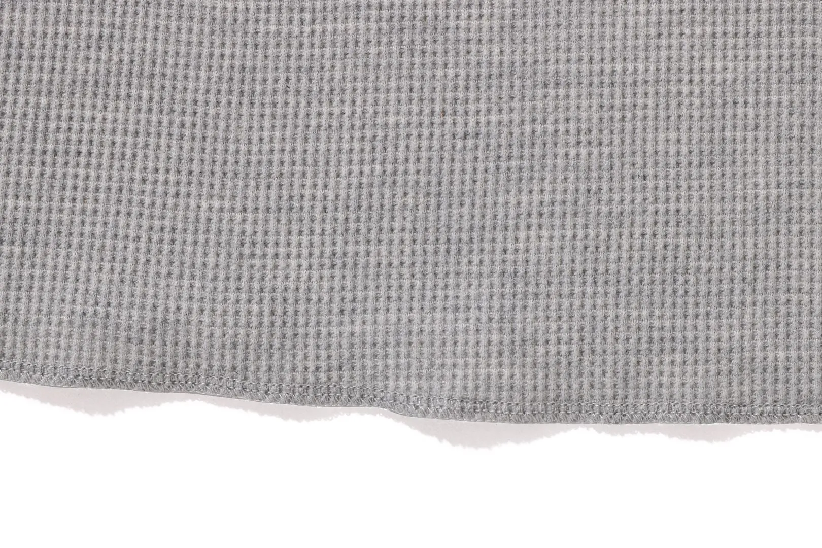 ONE POINT WAFFLE LS TEE sold by Bape product image thumbnail 4