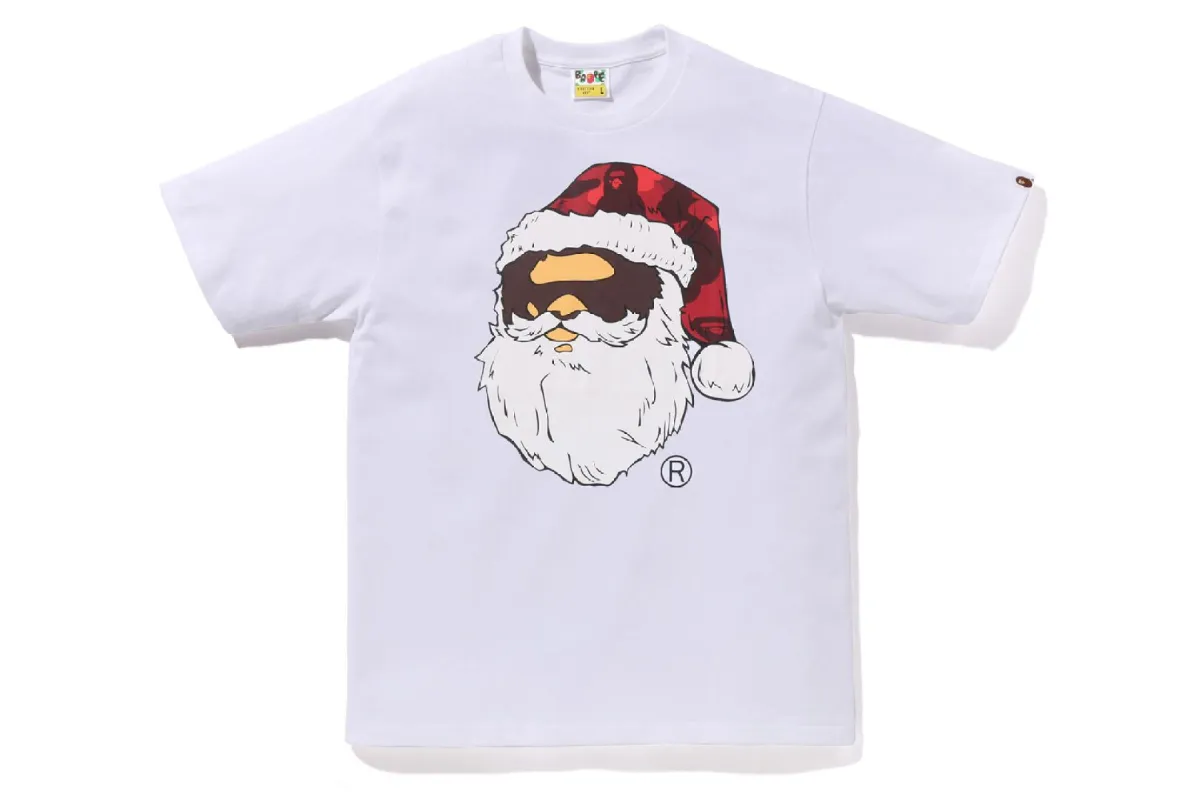 CHRISTMAS APE HEAD TEE sold by Bape