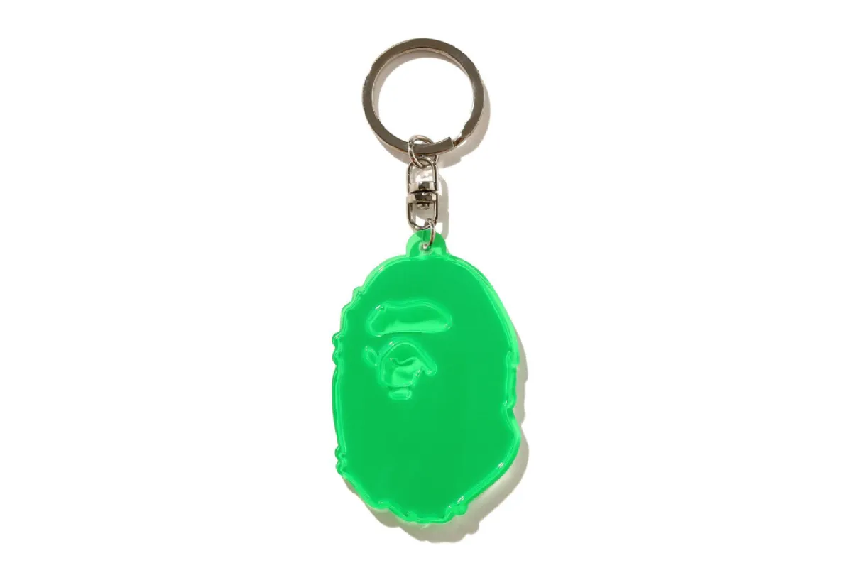 APE HEAD REFLECTIVE KEYCHAIN sold by Bape