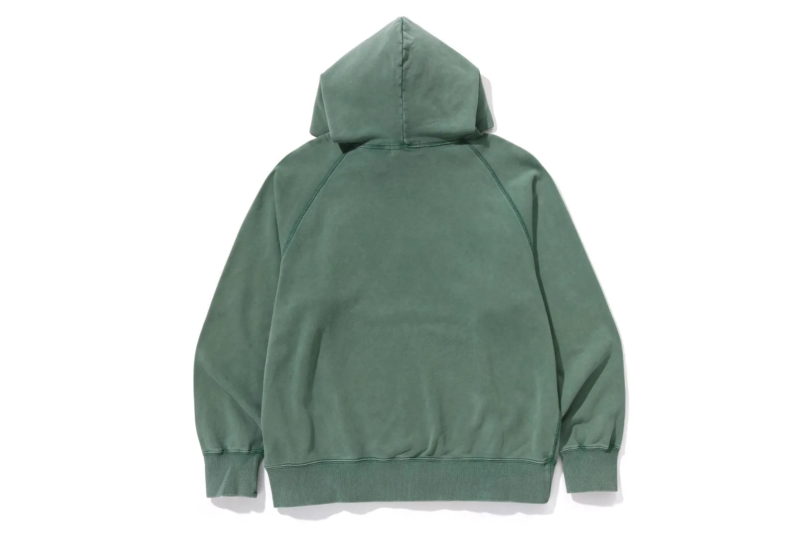 WASHED EFFECT RELAXED FIT PULLOVER HOODIE sold by Bape product image thumbnail 2