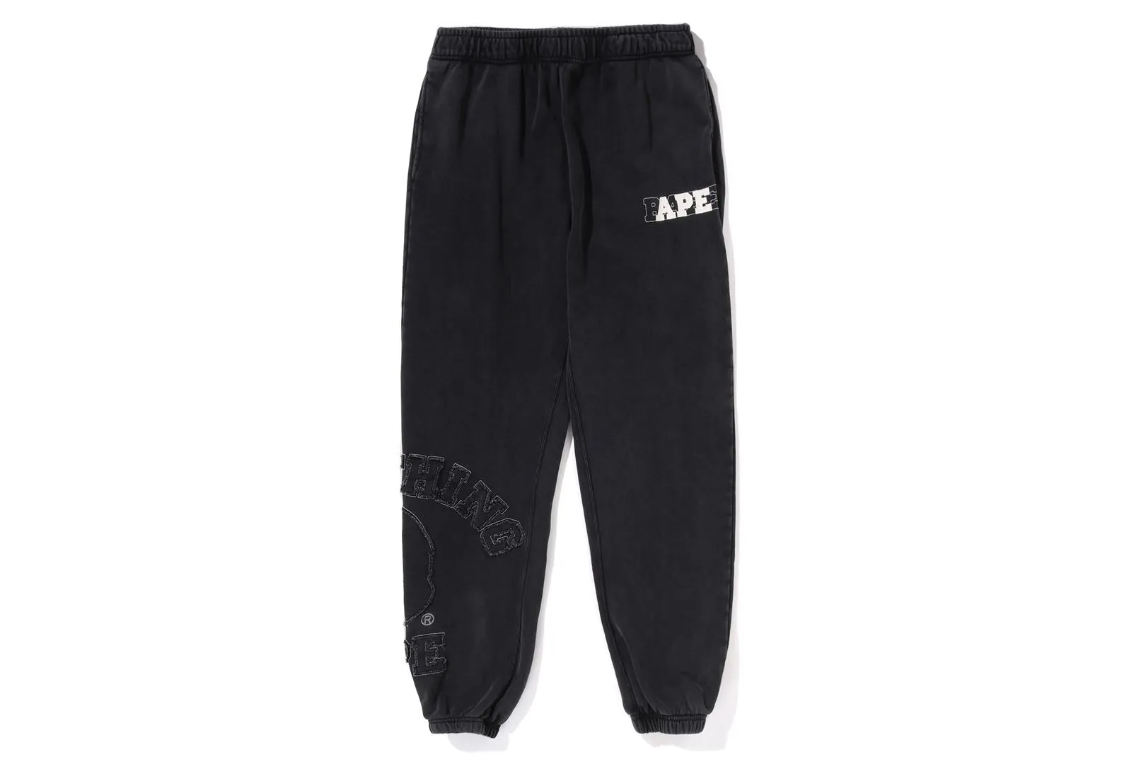 VINTAGE WASHED COLLEGE PATCH SWEATPANTS sold by Bape