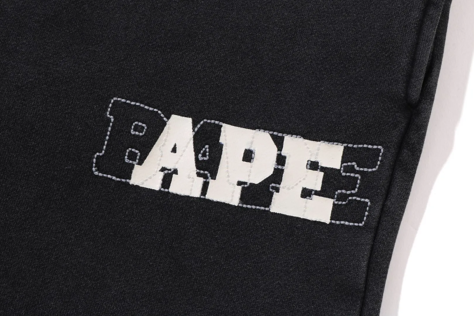 VINTAGE WASHED COLLEGE PATCH SWEATPANTS sold by Bape product image thumbnail 3