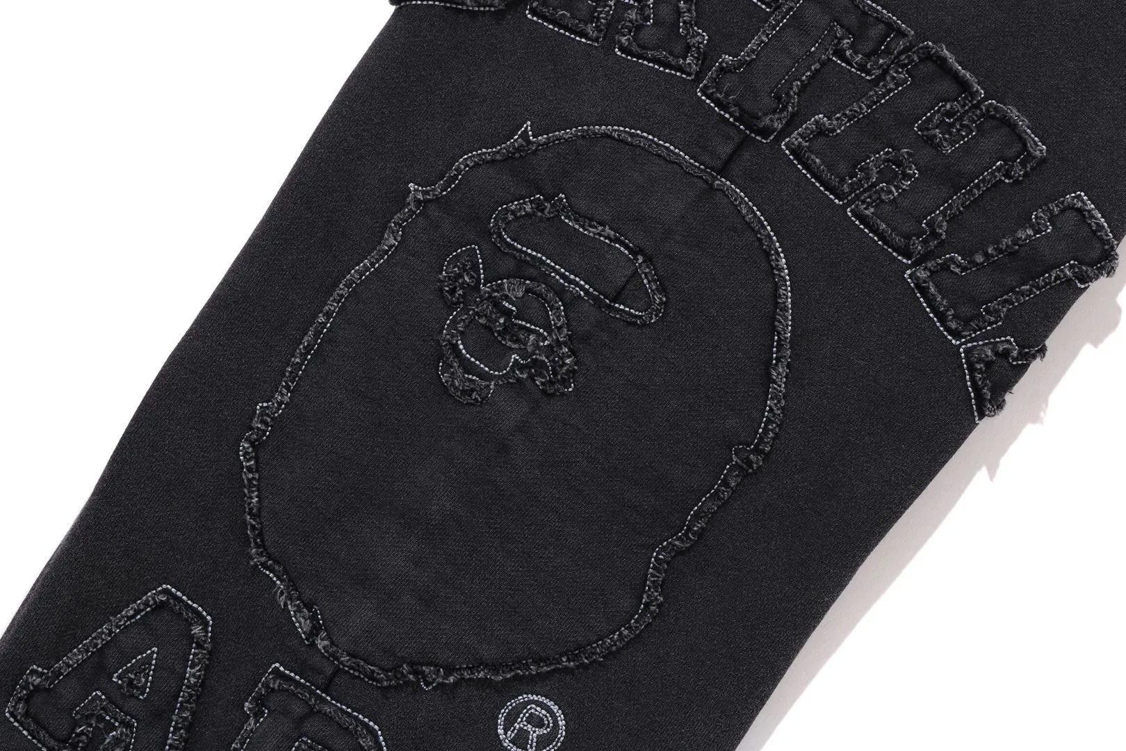 VINTAGE WASHED COLLEGE PATCH SWEATPANTS sold by Bape product image thumbnail 4