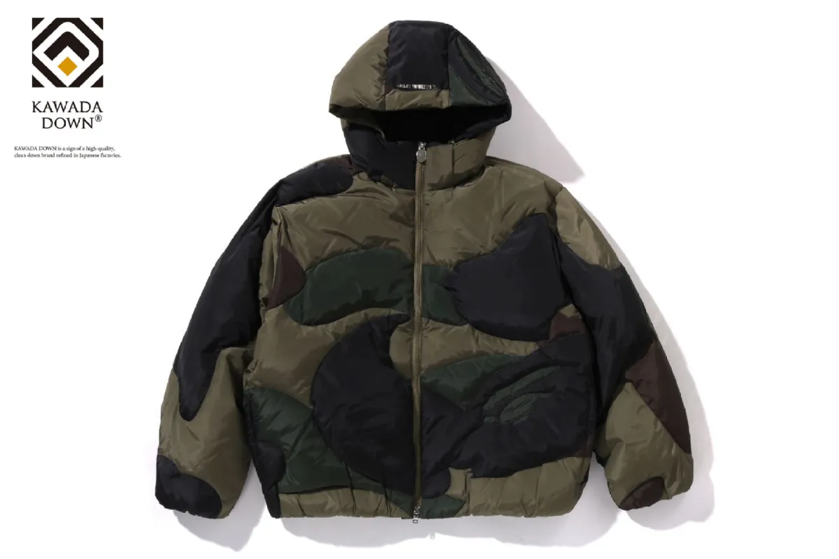 BAPE X MMJ 】SKULL CAMO DOWN JACKET 14TH 2ND | Parallel