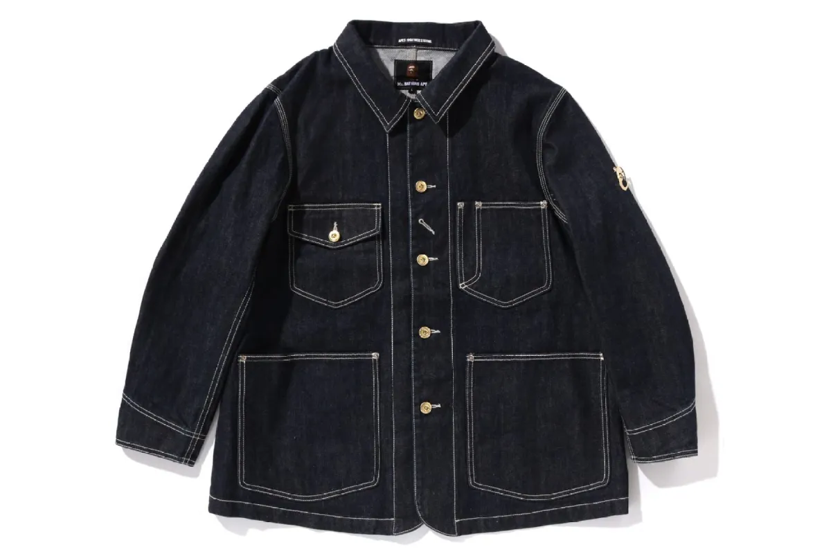 RAILROAD WORKER JACKET sold by Bape
