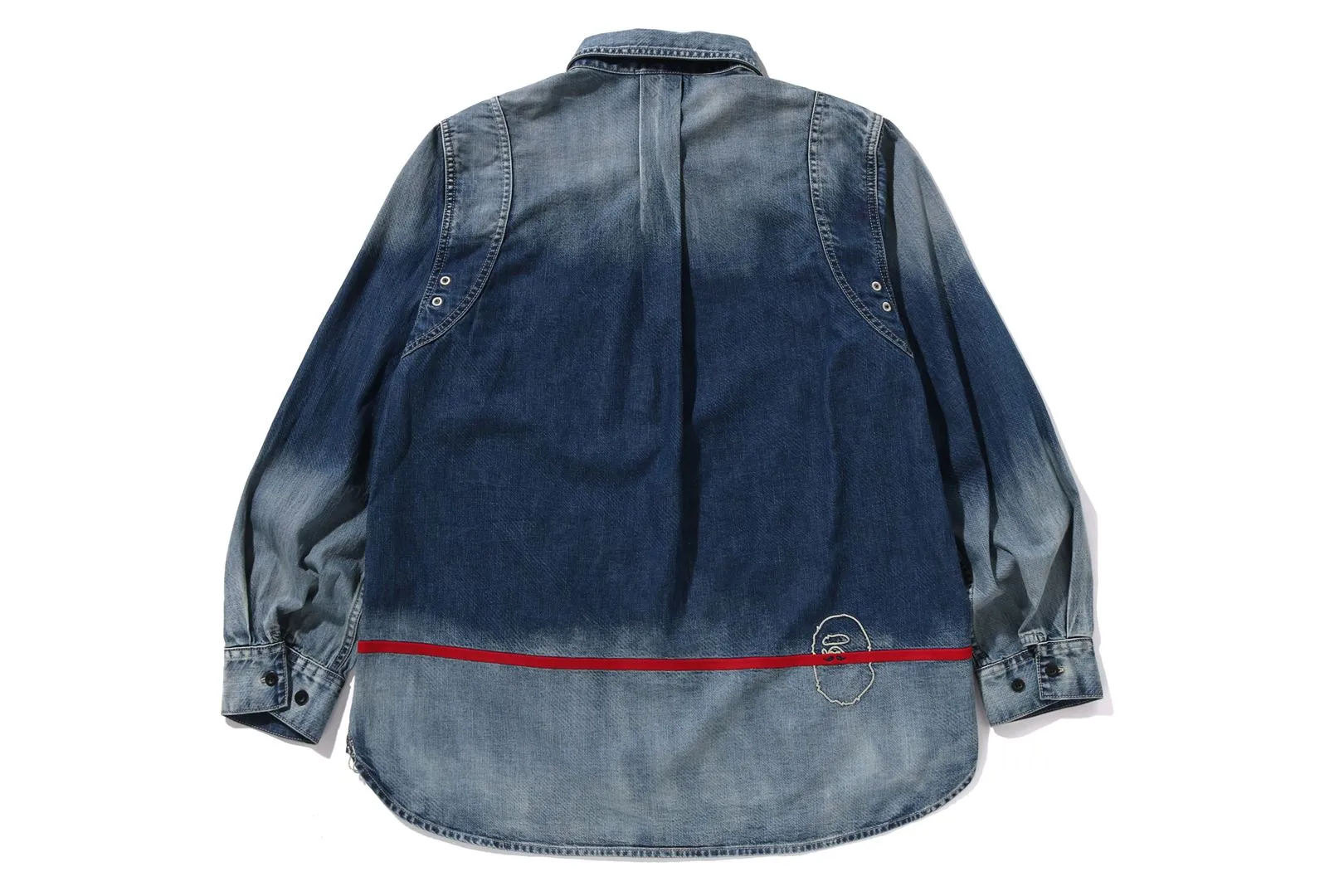 DENIM LS SHIRT sold by Bape product image thumbnail 2