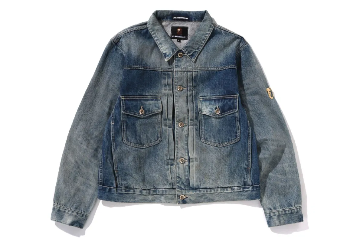 DENIM JECKET sold by Bape