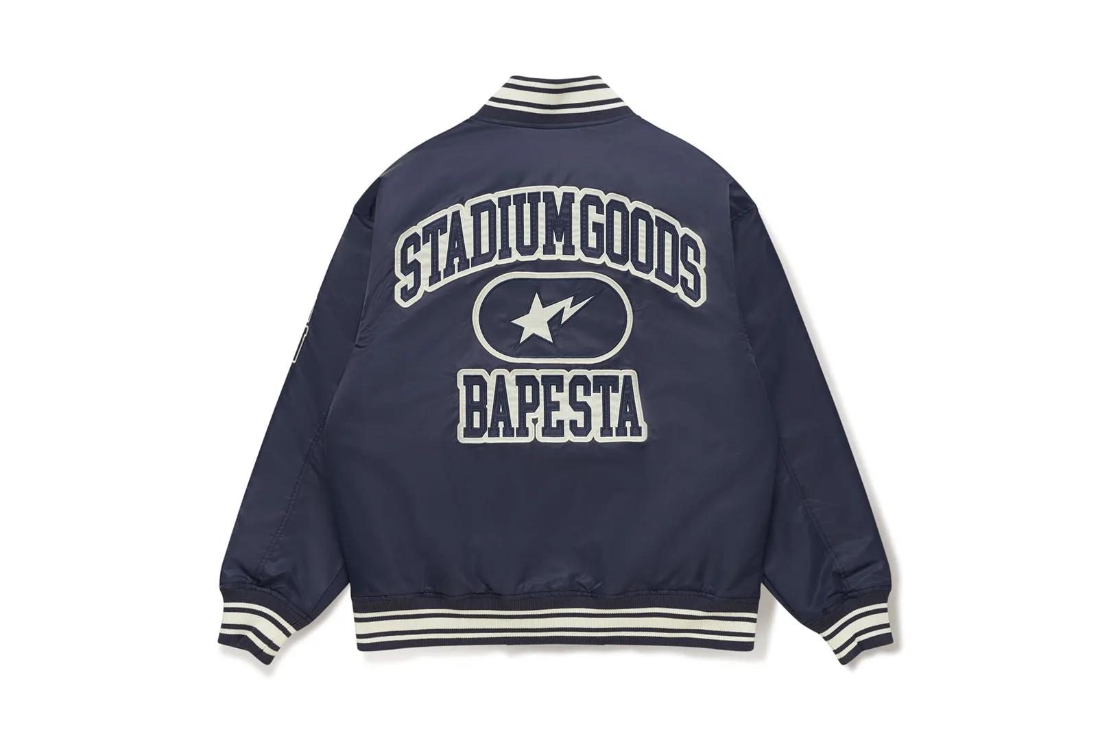 【 BAPE X STADIUM GOODS 】VARSITY JACKET sold by Bape product image thumbnail 2