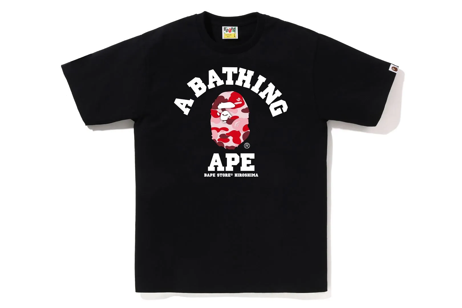 BAPE STORE HIROSHIMA CAMO COLLEGE TEE sold by Bape product image thumbnail 3