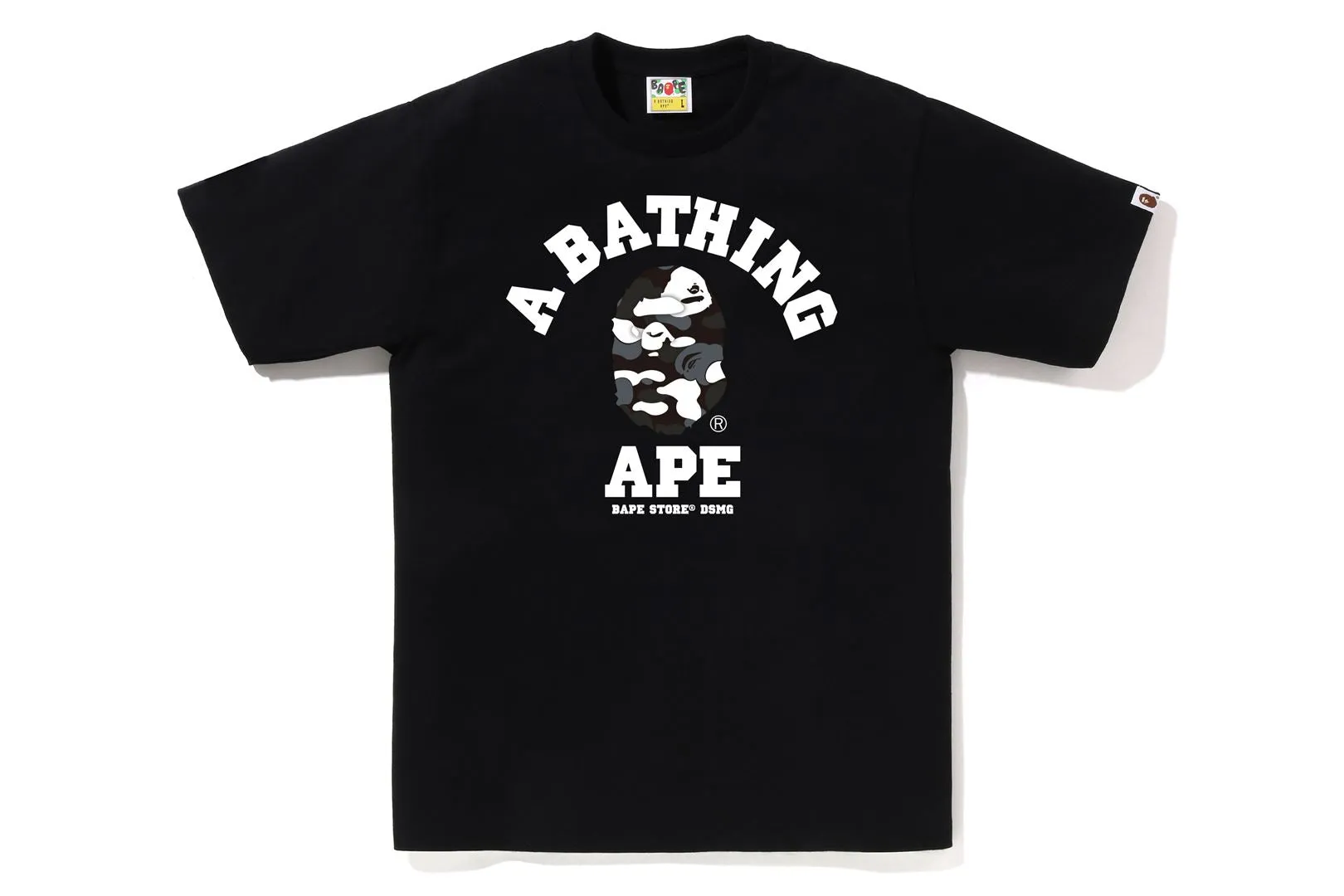 BAPE STORE DSMG CAMO COLLEGE TEE sold by Bape product image thumbnail 3