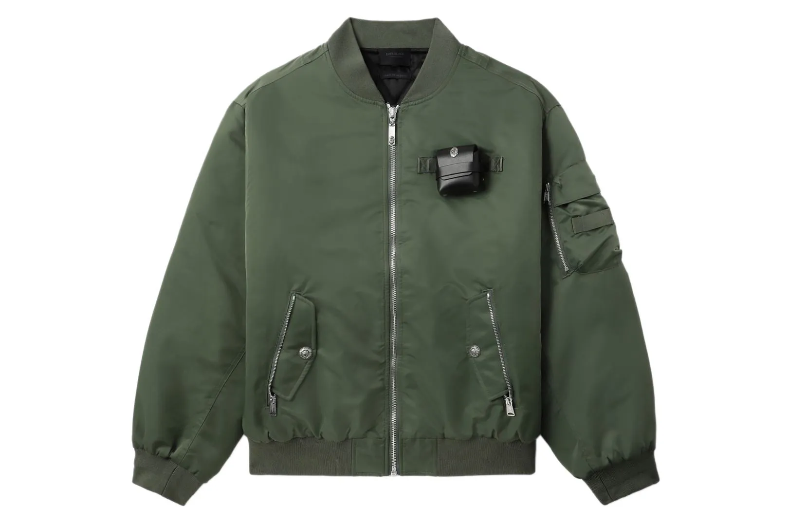 BAPE BLACK BOMBER JACKET sold by Bape