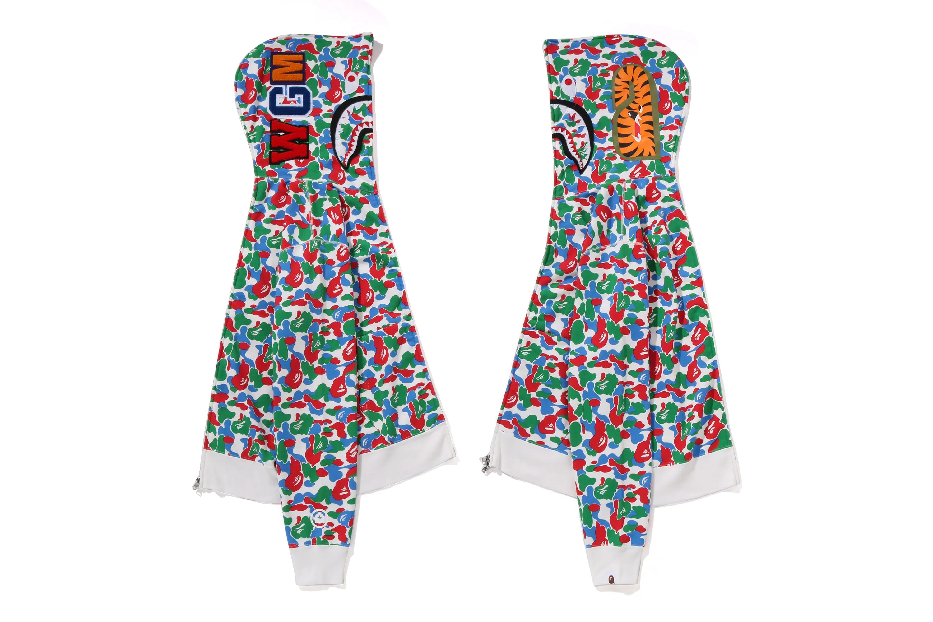 BAPE STORE QINGDAO SEPARATE SHARK FULL ZIP HOODIE sold by Bape product image thumbnail 4