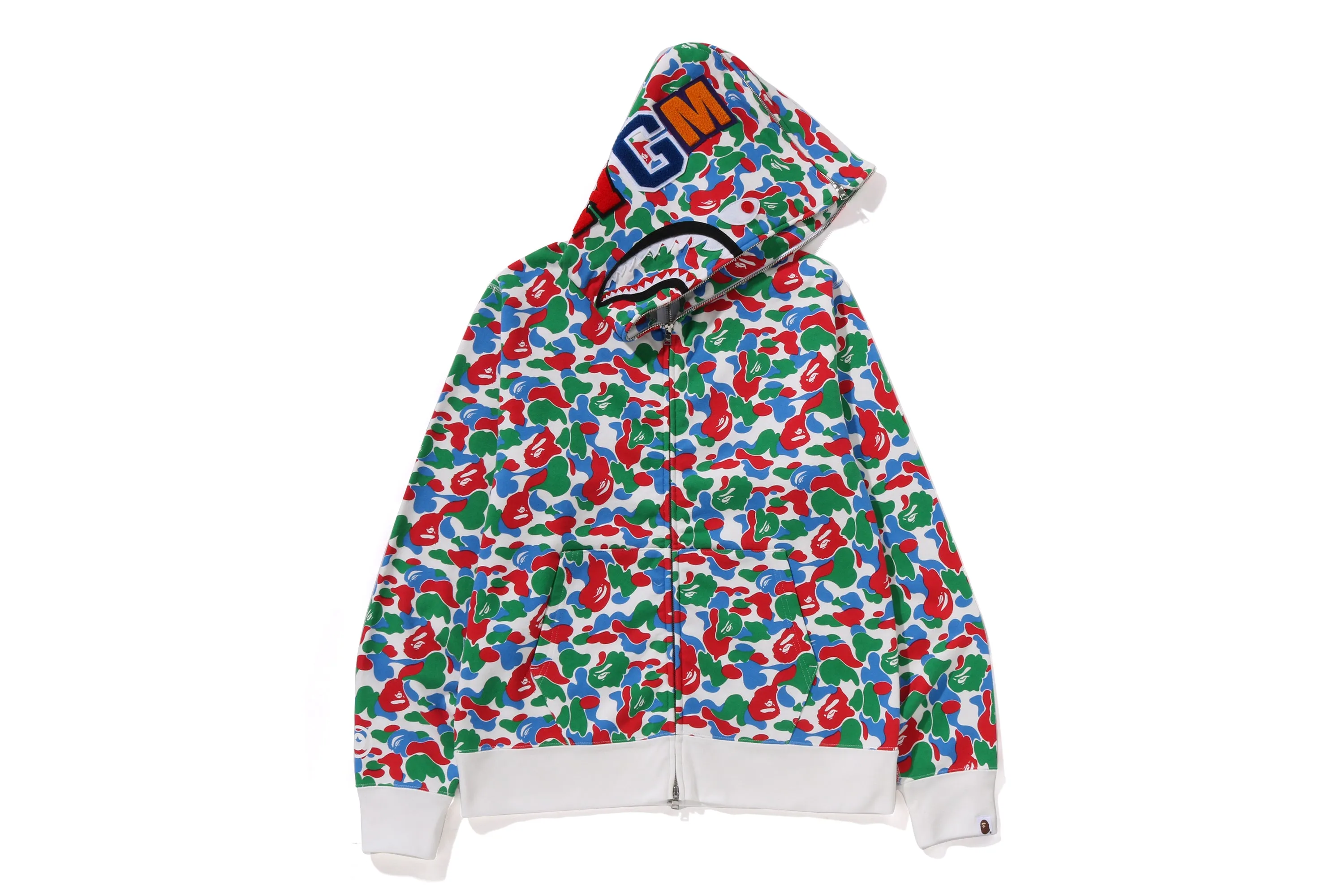 BAPE STORE QINGDAO SEPARATE SHARK FULL ZIP HOODIE sold by Bape