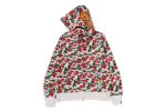 BAPE STORE MILAN SEPARATE SHARK FULL ZIP HOODIE sold by Bape