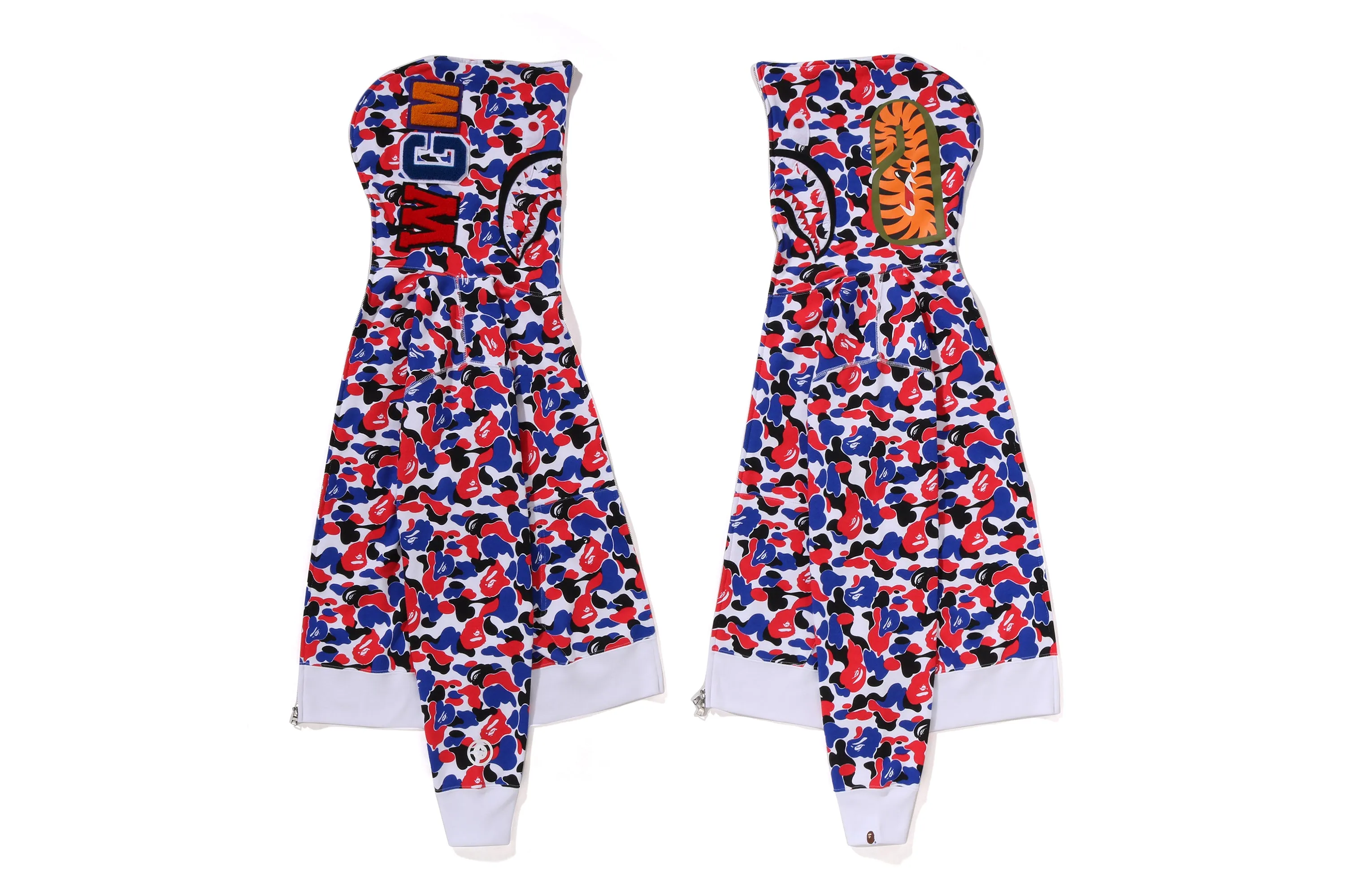 BAPE STORE LONDON SEPARATE SHARK FULL ZIP HOODIE sold by Bape product image thumbnail 4