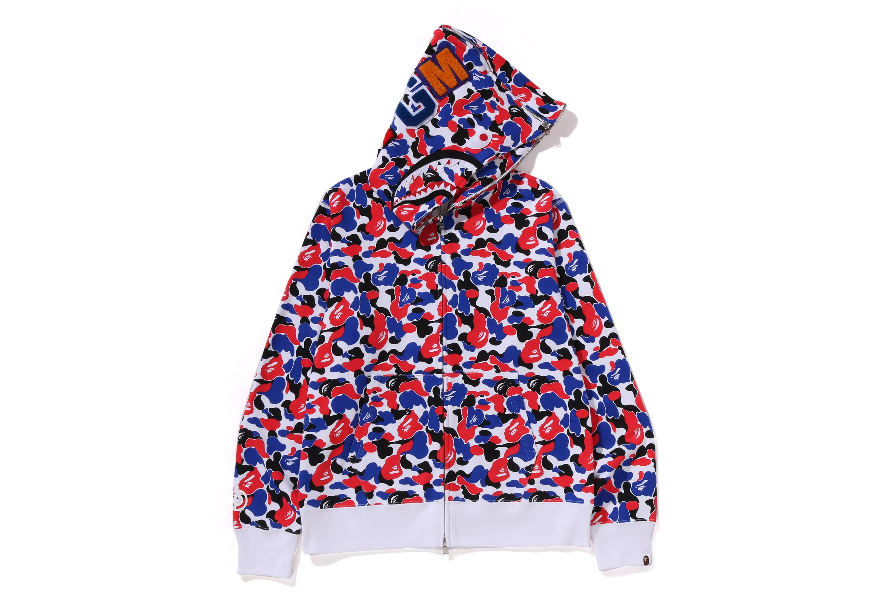 BAPE STORE LONDON SEPARATE SHARK FULL ZIP HOODIE sold by Bape